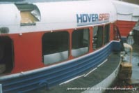 SRN4 Sir Christopher (GH-2008) being broken up at Dover